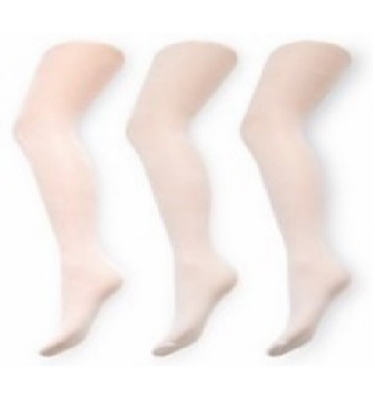 Picture of 92-98 cm zeķubikses mikrofibra žakarda baltās meitenēm RA-24-92-98