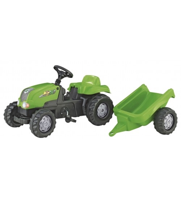 Picture of Bērnu traktors ar pedāļiem ar piekabi rollyKid- X (2,5-5 gadiem) 012169 Vācija