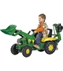 Изображение Pedāļu traktors ar diviem kausiem rollyJunior John Deere (3-8 gadiem) 811076