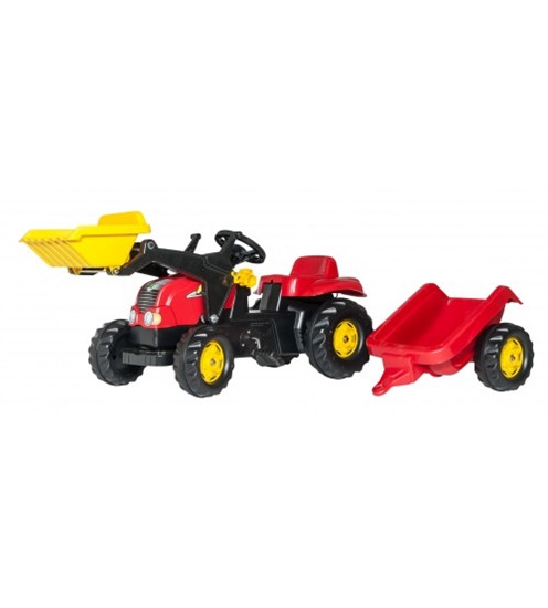 Picture of Traktors ar pedāļiem ar piekabi un kausu RollyKid-X 023127 (2,5-5 gadiem) Vācija