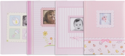 Obrazek Album BB 10x15/200M Baby Mix, pink