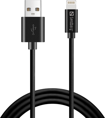 Attēls no Sandberg USB>Lightning MFI 1m Black