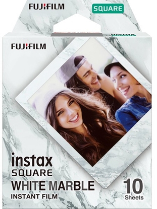 Attēls no Fujifilm Instax Square 1x10 White Marble
