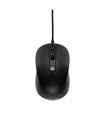 Picture of ASUS MU101C mouse Ambidextrous USB Type-A Optical 3200 DPI