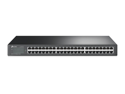 Attēls no TP-Link TL-SF1048 network switch Unmanaged Fast Ethernet (10/100) 1U Black