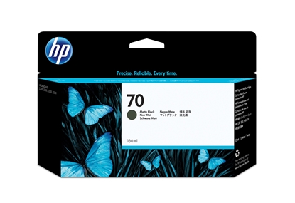 Picture of HP C 9448 A ink cartridge matte black   Vivera      No. 70