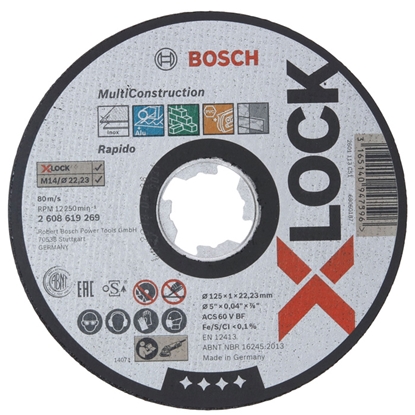 Attēls no Abr.disks Bosch MC 125X1X22.23mm
