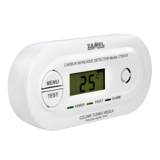 Picture of CO detektors Zamel ar bat.