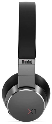 Attēls no Lenovo ThinkPad X1 Headphones Wireless Head-band Calls/Music Bluetooth Black, Grey, Silver