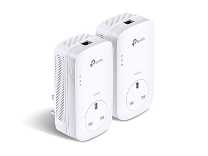 Attēls no TP-LINK TL-PA8010P KIT PowerLine network adapter 1300 Mbit/s Ethernet LAN White 2 pc(s)