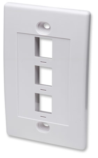 Изображение Intellinet 163309 wall plate/switch cover White