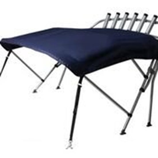 Picture of Whitewater Pro Bimini ar virspusē esošām raķešveida caurulēm, alumīnija