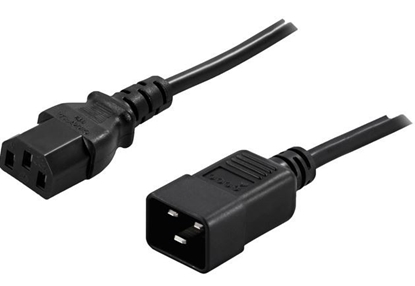 Attēls no PowerWalker IEC Cable 10A C13/C20 (180cm)