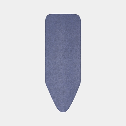 Изображение BRABANTIA gludināmā dēļa pārvalks, 124x45 cm, Denim Blue (C) 4mm+ 4mm filcis