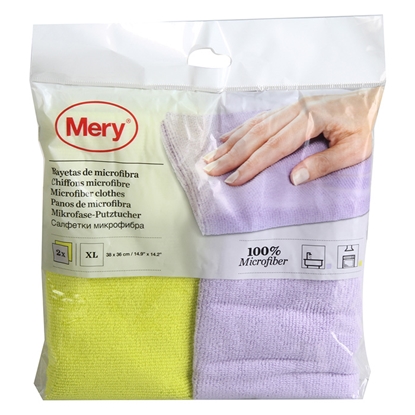 Attēls no Lupata mikrošķiedru 36x38cm 2gab.