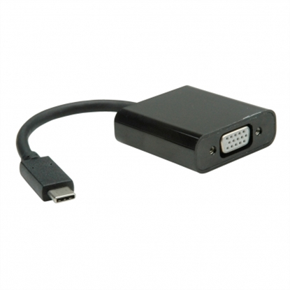 Picture of VALUE Type C - VGA Adapter, M/F, with Audio