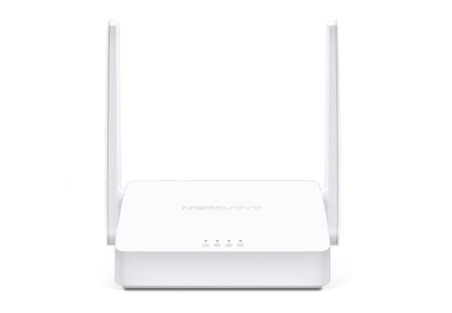 Attēls no Wireless Router|MERCUSYS|Wireless Router|300 Mbps|IEEE 802.11b|IEEE 802.11g|IEEE 802.11n|2x10/100M|LAN \ WAN ports 1|Number of antennas 2|MW302R