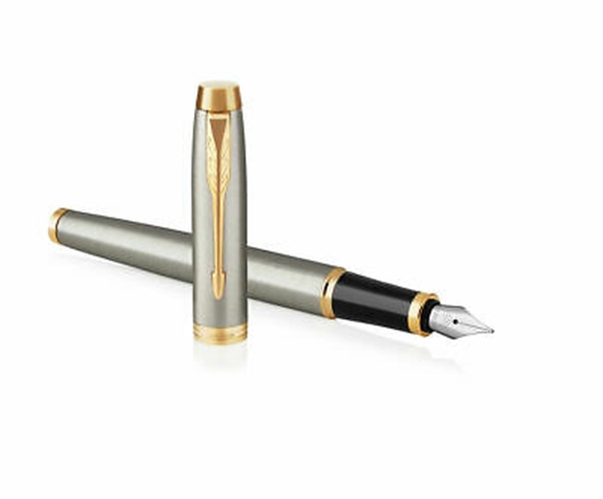 Picture of PARKER Tintes pildspalva   IM Brushed Metal GT Medium