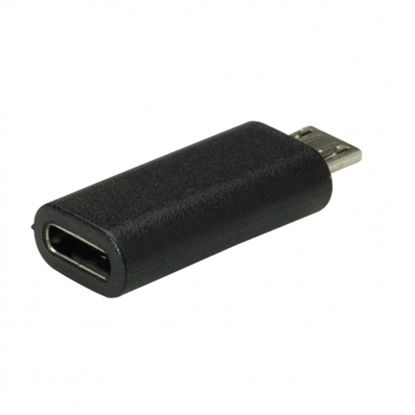 Attēls no VALUE Adapter, USB 2.0, Micro B - C, M/F