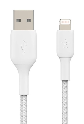 Attēls no Belkin Lightning Cable 1m, coated, mfi cert, white