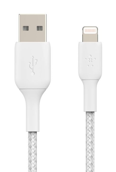 Picture of Belkin Lightning Cable 1m, coated, mfi cert, white