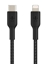Изображение Belkin Lightning/USB-C Cable 2m braided, mfi cert., black