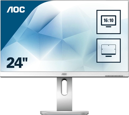 Attēls no AOC P1 X24P1/GR computer monitor 61 cm (24") 1920 x 1200 pixels WUXGA LED Grey