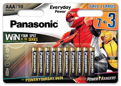 Picture of Panasonic Everyday Power battery LR03EPS/10BW (7+3)