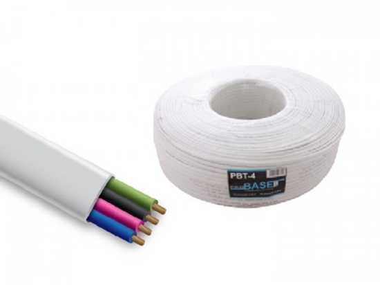 Изображение Telephone flat cable/ 4 cooper wires/ 250m packing