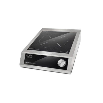 Attēls no Caso Mobile hob Gastro 3500 Ecostyle  Number of burners/cooking zones 1, Black/ stainless steel, Induction