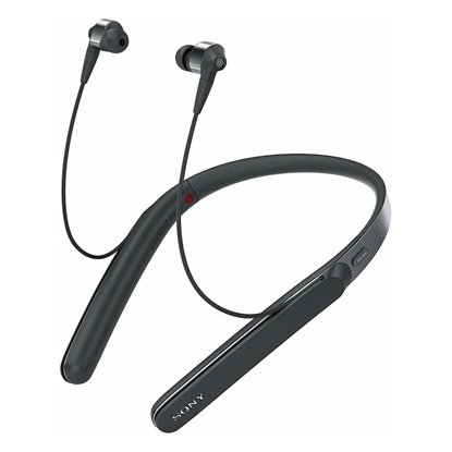 Изображение Sony WI1000XM2B.CE7 headphones/headset Wired & Wireless Neck-band Calls/Music Bluetooth Black