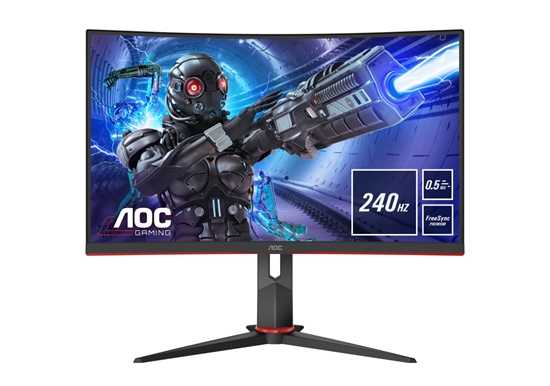 Picture of AOC G2 C27G2ZE/BK computer monitor 68.6 cm (27") 1920 x 1080 pixels Full HD LED Black, Red