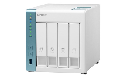 Picture of QNAP TS-431K NAS/storage server Tower Ethernet LAN White Alpine AL-214