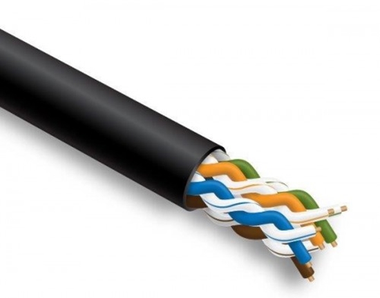 Изображение LAN Datortīklu kabelis, INSTALL BASE,  CAT5E UTP, ārdarbu montāžai, 305m