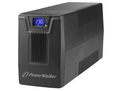 Picture of Zasilacz awaryjny UPS POWERWALKER LINE-INTERACTIVE 600VA SCL 2XSCHUKO 230V, RJ11/ 45 IN/OUT, USB, LCD 