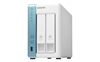 Picture of QNAP TS-231K NAS/storage server Tower Ethernet LAN Turquoise, White Alpine AL-214