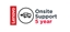 Attēls no Lenovo Onsite Upgrade - Extended service agreement - parts and labour - 5 years - on-site - response time: NBD - for ThinkCentre M920q 10RR, 10RS, 10RT, 10RU, 10V8, M920s 10SJ, M920t 10SF