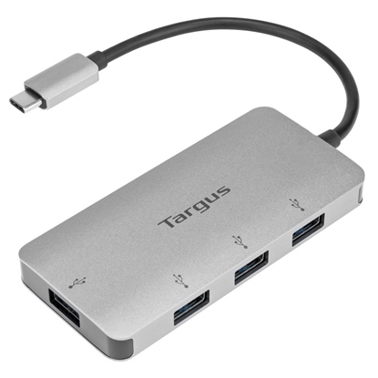 Изображение Targus ACH226EU interface hub USB 3.2 Gen 1 (3.1 Gen 1) Type-C 5000 Mbit/s Silver
