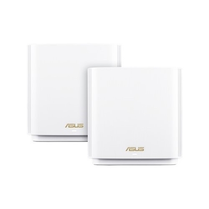 Attēls no ASUS ZenWiFi AX (XT8) wireless router Gigabit Ethernet Tri-band (2.4 GHz / 5 GHz / 5 GHz) White