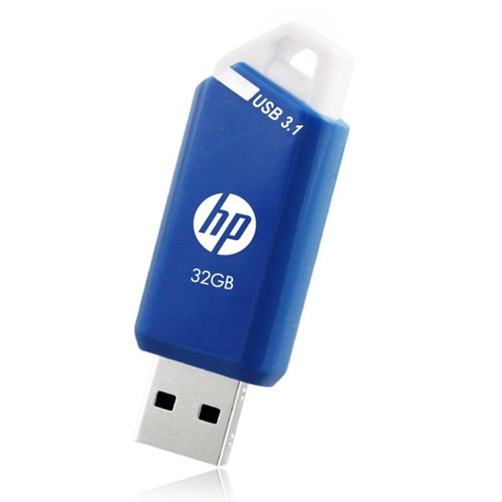 Picture of HP x755w USB flash drive 32 GB USB Type-A 3.2 Gen 1 (3.1 Gen 1) Blue, White