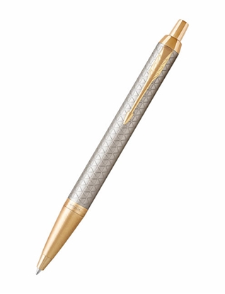 Attēls no PARKER Ballpoint Pen   IM Premium Warm Silver GT
