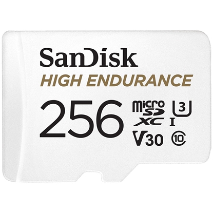 Attēls no Sandisk High Endurance Video Monitoring 256GB MicroSDXC