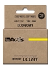 Picture of Actis KB-123Y ink (replacement for Brother LC123Y/LC121Y; Standard; 10 ml; yellow)