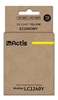 Picture of Actis KB-1240Y ink (replacement for Brother LC1240Y/LC1220Y; Standard; 19 ml; yellow)
