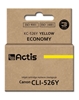 Picture of Actis KC-526Y Ink Cartridge (replacement for Canon CLI-526Y; Standard; 10 ml; yellow)