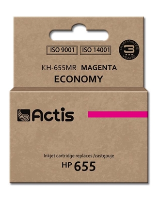 Attēls no Actis KH-655MR ink (replacement for HP 655 CZ111AE; Standard; 12 ml; magenta)