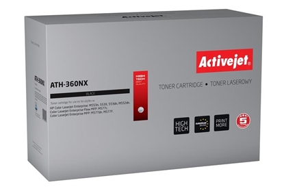 Picture of Activejet ATH-360NX Toner (replacement for HP 508X HP508X CF360X; Supreme; 12500 pages; black)