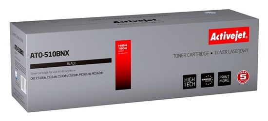 Picture of Activejet ATO-510BNX Toner (replacement OKI 44973508; Supreme; 7000 pages; black)