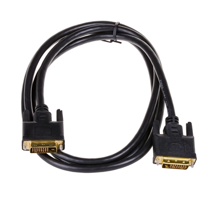 Picture of Akyga AK-AV-06 DVI cable 1.8 m DVI-D Black