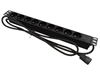 Picture of Alantec PZ09U power extension 1.8 m 9 AC outlet(s) Indoor Black